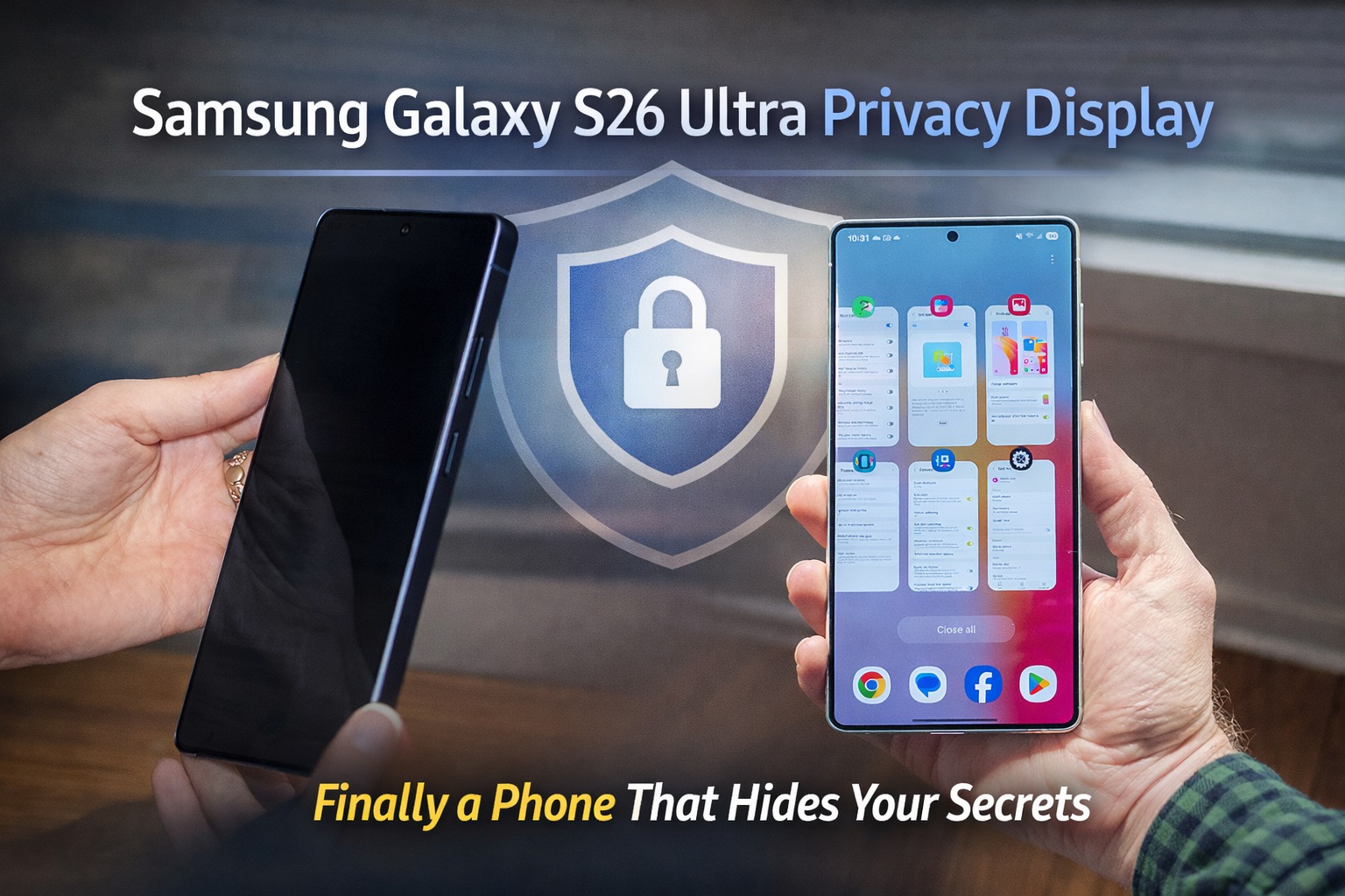 Samsung Galaxy S26 Ultra Privacy Display: A Phone That Hides Your Secrets