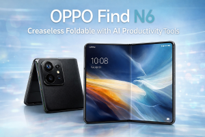 Read more about the article OPPO Find N6 Launch – Creaseless Foldable Phone with AI Productivity Tools