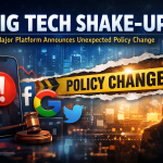 Big Tech Policy Change 2026: Major Platform Announces Unexpected Update