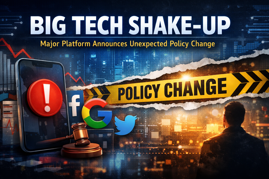 Big Tech Policy Change 2026: Major Platform Announces Unexpected Update